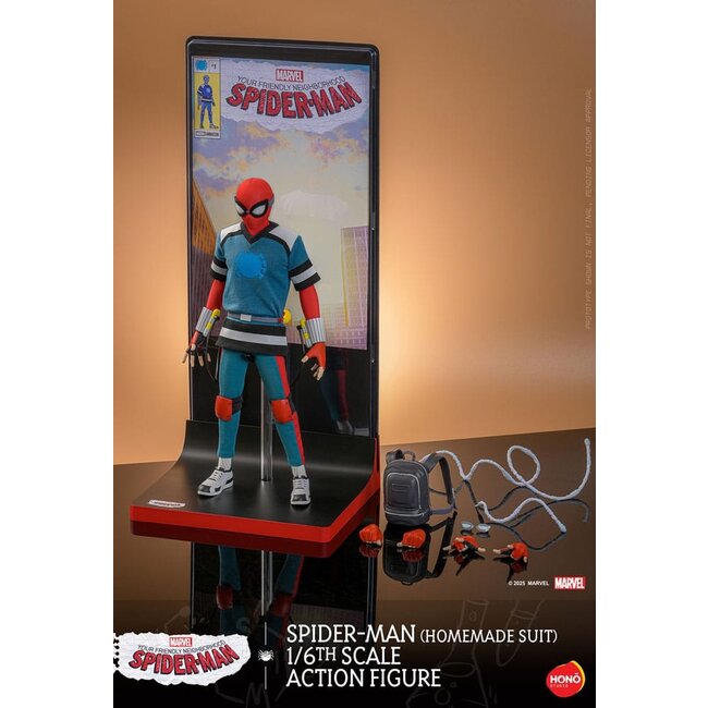 Your Friendly Neighborhood Spider-Man Actionfigur 1/6 Spider-Man (selbstgemachter Anzug) 29 cm