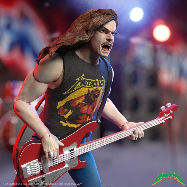 Metallica Ultimates Actionfigur Wave 2 Cliff Burton 18 cm