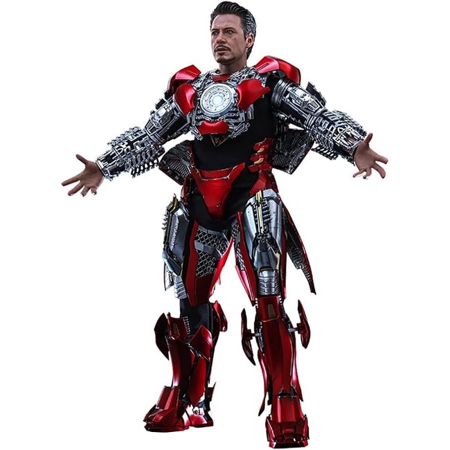 The Avengers Movie Masterpiece Actionfigur 1/6 Tony Stark (Mark VII Suit-Up Version) 31 cm
