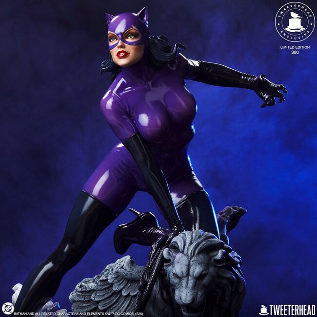 DC Comics Maquette 1/4 Catwoman (Lila Edition) 47 cm