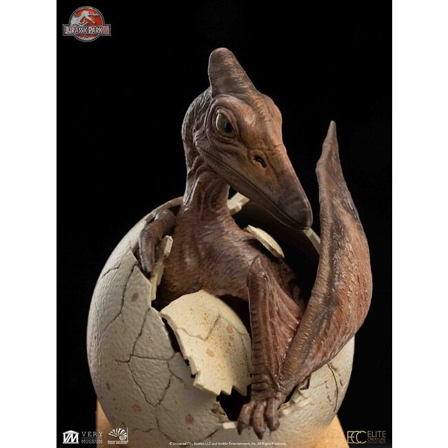 Jurassic Park ECC Elite Creature Line Statue 1/2 Pterosaur Hatching 16 cm