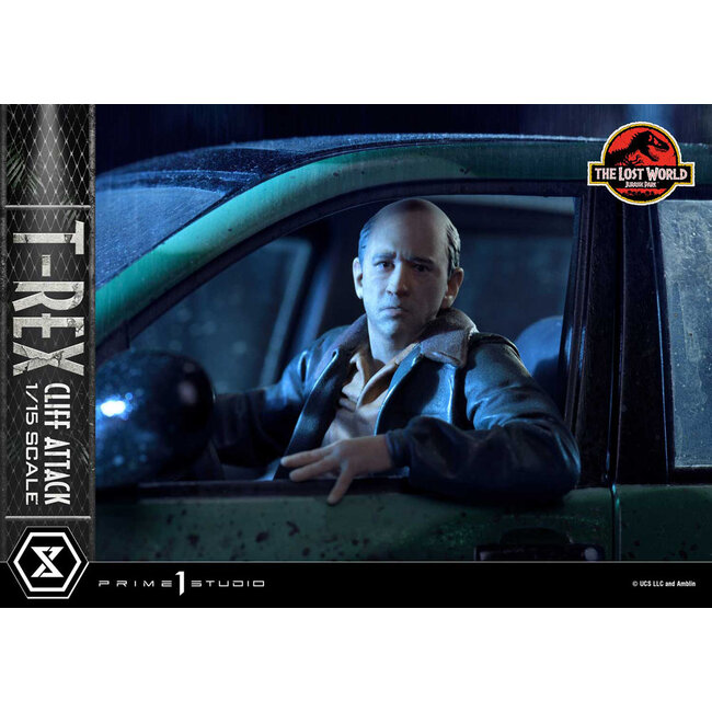 Jurassic World: Vergessene Welt Statue 1/15 T-Rex Cliff Attack 53 cm