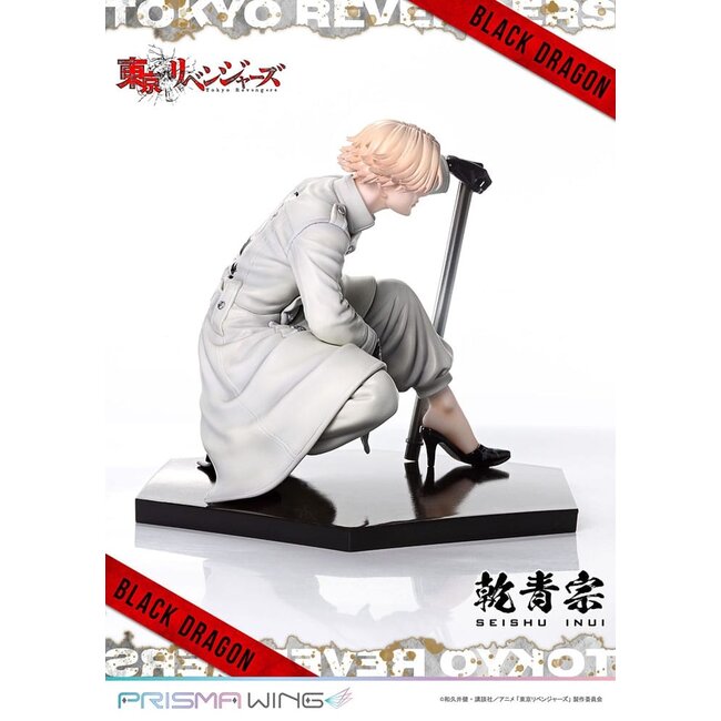 Tokyo Revengers Prisma Wing PVC Statue 1/7 Seishu Inui 14 cm