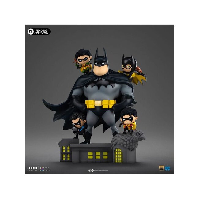 Batman Animated icons PVC Figure Batman Family 18 cm