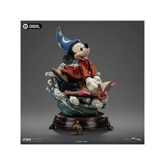 Disney Classics Vintage Collection Deluxe Art Scale Statue 1/10 Sorcerer Mickey 28 cm