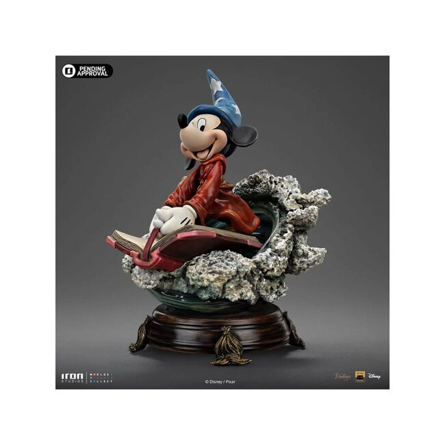 Disney Classics Vintage Collection Deluxe Art Scale Statue 1/10 Sorcerer Mickey 28 cm