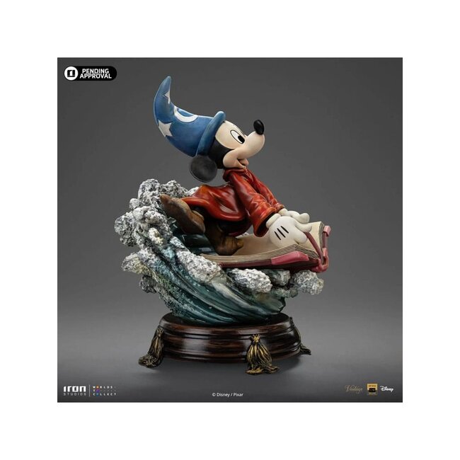 Disney Classics Vintage Collection Deluxe Art Scale Statue 1/10 Sorcerer Mickey 28 cm