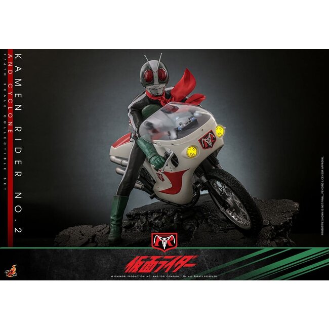 Kamen Rider 1/6 Kamen Rider No. 2 and Cylone 30 cm
