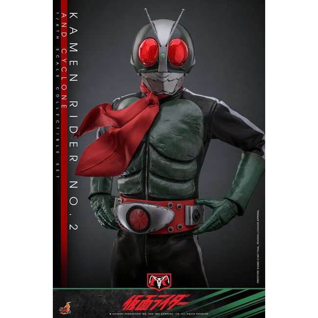 Kamen Rider 1/6 Kamen Rider Nr. 2 und Cylone 30 cm