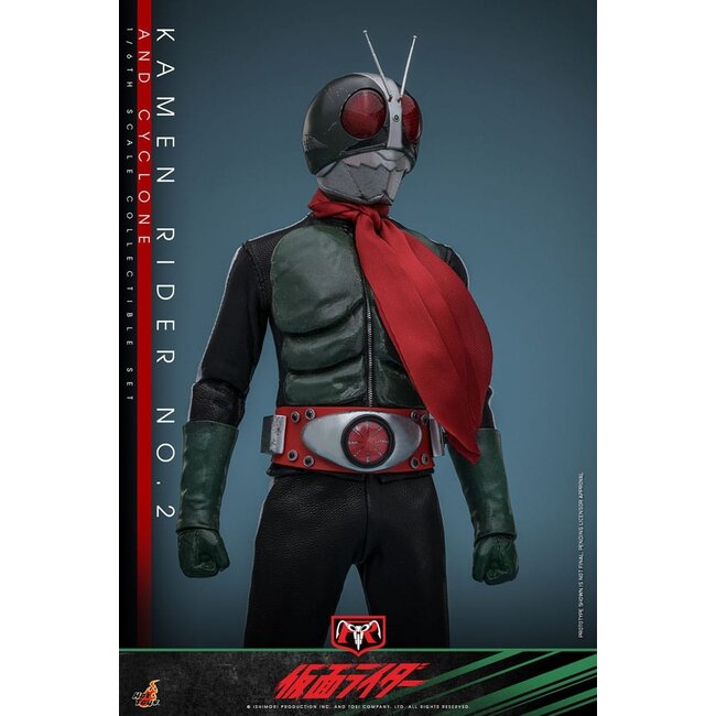 Kamen Rider 1/6 Kamen Rider Nr. 2 und Cylone 30 cm