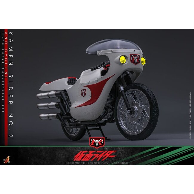Kamen Rider 1/6 Kamen Rider Nr. 2 und Cylone 30 cm
