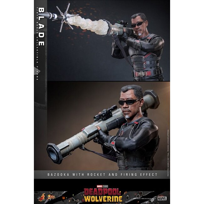 Deadpool & Wolverine Movie Masterpiece Actionfigur 1/6 Blade 30 cm