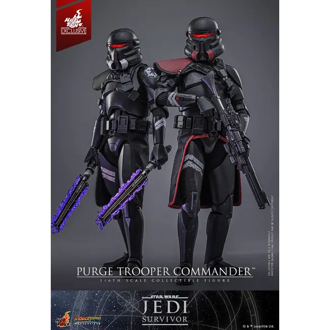 Star Wars Jedi: Survivor Action Figure 1/6 Purge Trooper Commander Hot Toys Exclusive 30 cm