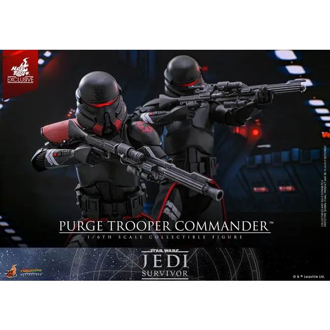Star Wars Jedi: Survivor Action Figure 1/6 Purge Trooper Commander Hot Toys Exclusive 30 cm