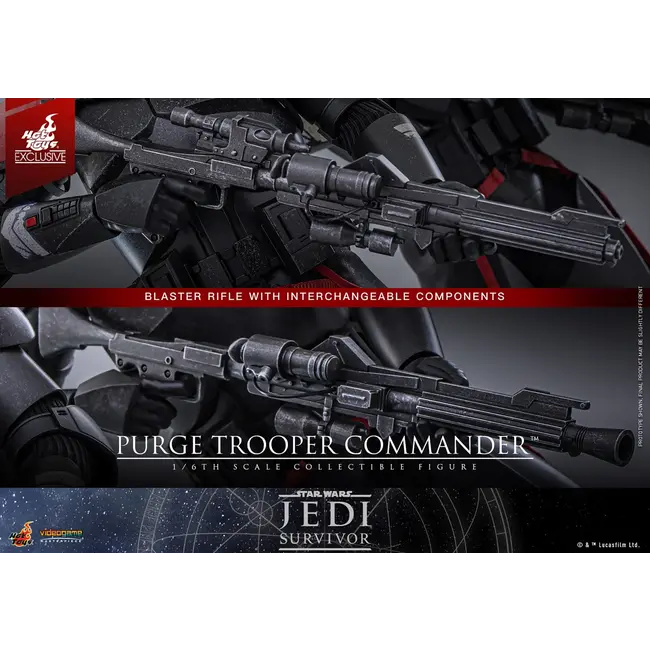 Star Wars Jedi: Survivor Actionfigur 1/6 Purge Trooper Commander Hot Toys Exklusiv 30 cm
