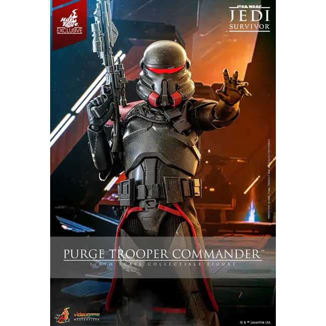 Star Wars Jedi: Survivor Actionfigur 1/6 Purge Trooper Commander Hot Toys Exklusiv 30 cm