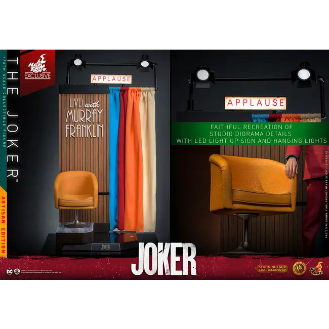 Joker Movie Masterpiece Action Figure 1/6 The Joker Artisan Edition 30 cm