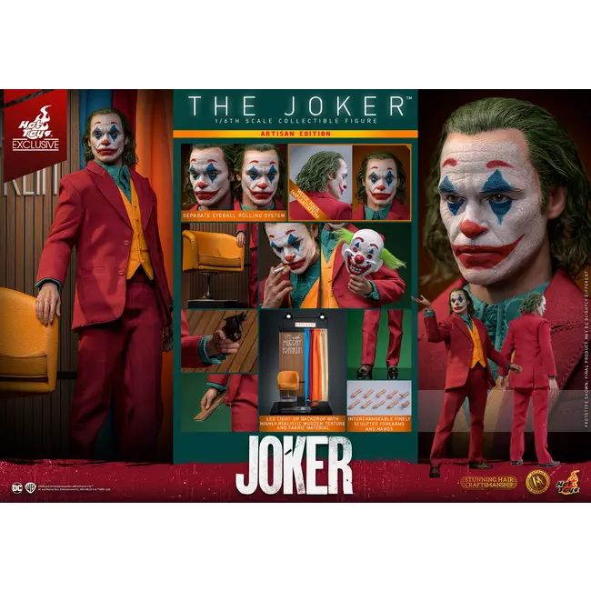 Joker Movie Masterpiece Action Figure 1/6 The Joker Artisan Edition 30 cm
