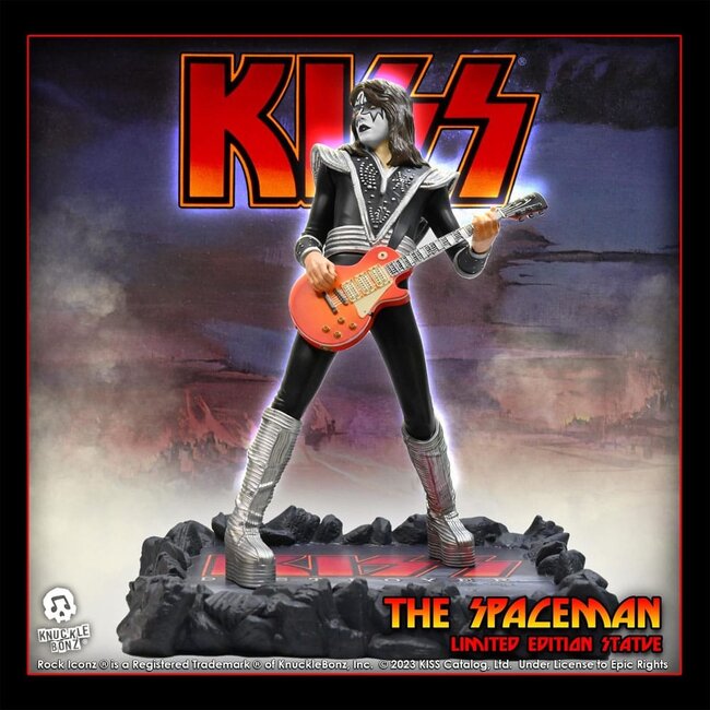 Kiss Rock Iconz Statue The Spaceman (Zerstörer) 22 cm