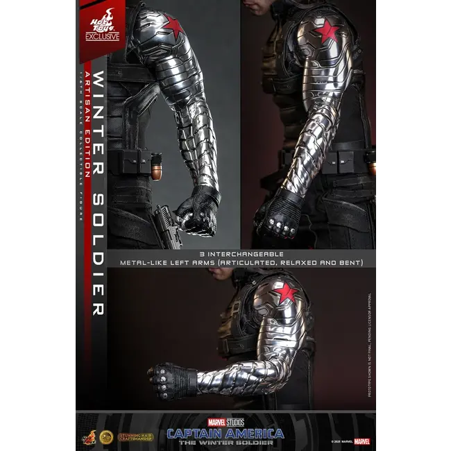 Captain America: The Winter Soldier Actionfigur 1/6 Winter Soldier (Artisan Edition) Hot Toys Exklusiv 31 cm