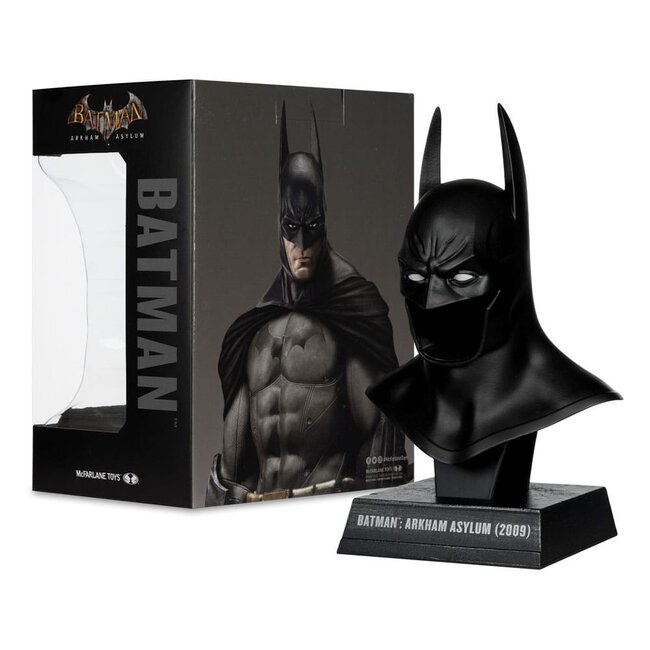 Batman: Arkham Asylum DC Direct Mini Replik 1/3 Batman Kapuze 19 cm