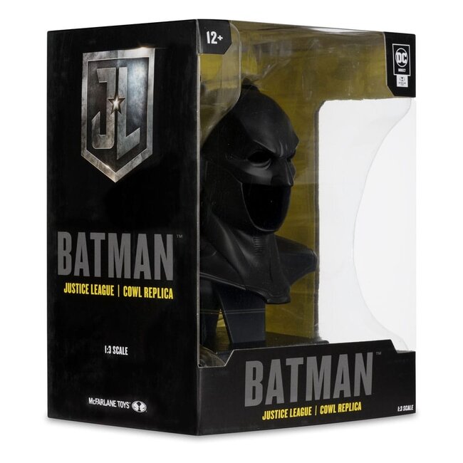 Batman DC Direct Mini-Replika 1/3 Batman Cowl (Taktikanzug der Justice League) 19 cm
