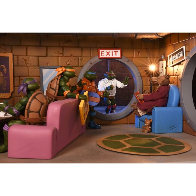 Teenage Mutant Ninja Turtles (Cartoon) Actionfigur Punk Leo und Punk Raph 2er-Pack 18 cm