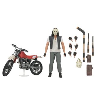 NECA  Teenage Mutant Ninja Turtles (1990 Movie) Action Figure Deluxe Movie Realization Casey Jones 18 cm