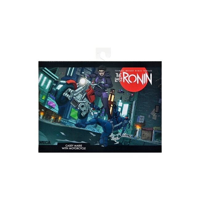 Teenage Mutant Ninja Turtles (The Last Ronin The Lost Years) Action Figure Casey Marie with Last Ronin Motorcycle 18 cm