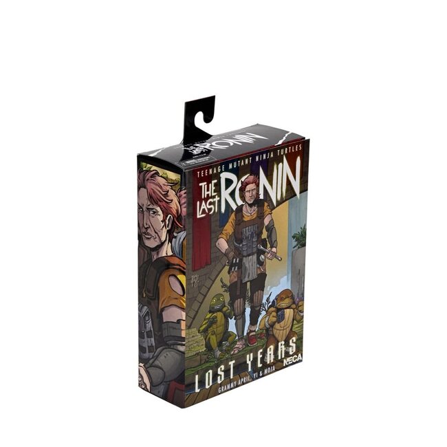 Teenage Mutant Ninja Turtles (The Last Ronin The Lost Years) Action Figure Grammy April with Baby Yi & Moja 18 cm