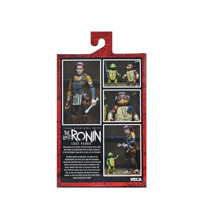 Teenage Mutant Ninja Turtles (The Last Ronin The Lost Years) Action Figure Grammy April with Baby Yi & Moja 18 cm