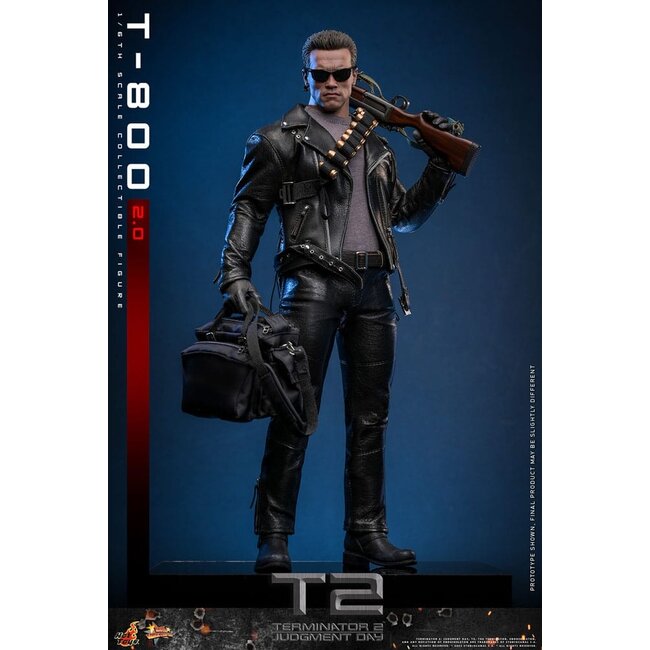 Terminator 2 Movie Masterpiece Action Figure 1/6 T-800 2.0 32 cm