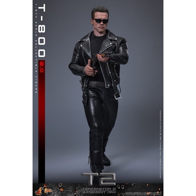 Terminator 2 Movie Masterpiece Action Figure 1/6 T-800 2.0 32 cm