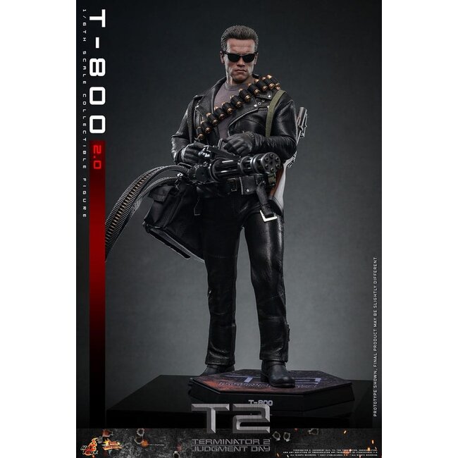 Terminator 2 Movie Masterpiece Action Figure 1/6 T-800 2.0 32 cm