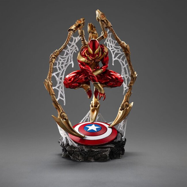Marvel Art Scale Deluxe Statue 1/10 Spider-Man Iron Armor Comics (CCXP Exclusive 2024) 24 cm