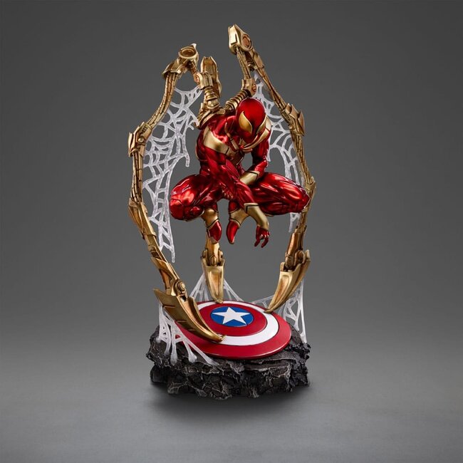 Marvel Art Scale Deluxe Statue 1/10 Spider-Man Iron Armor Comics (CCXP Exclusive 2024) 24 cm