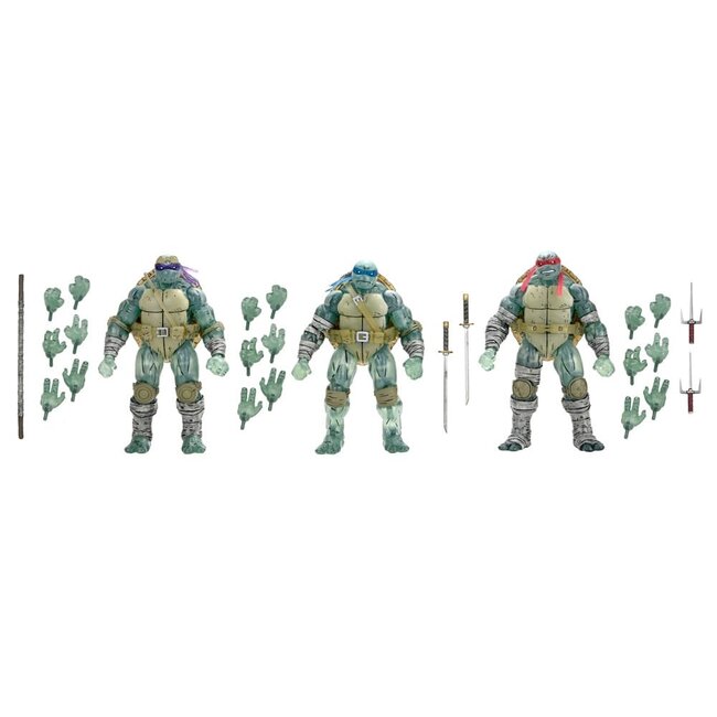 Teenage Mutant Ninja Turtles (The Last Ronin) Action Figure 3-Pack Ghost Brothers 18 cm