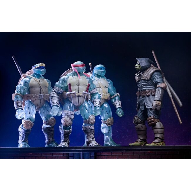 Teenage Mutant Ninja Turtles (Der letzte Ronin) Actionfigur 3er-Pack Ghost Brothers 18 cm