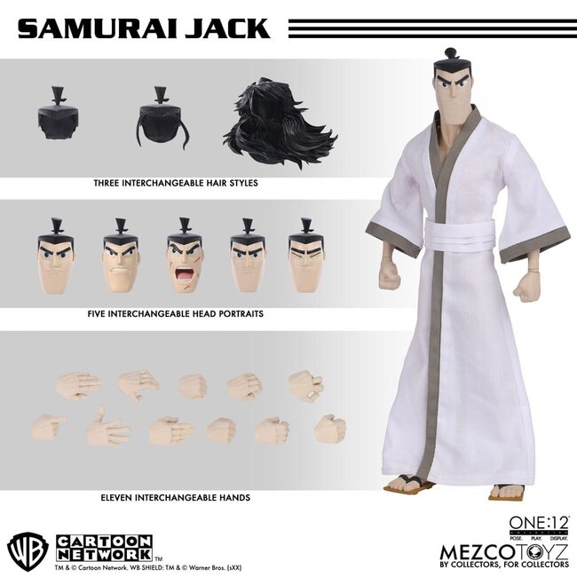 Samurai Jack Actionfigur 1/12 Samurai Jack 17 cm