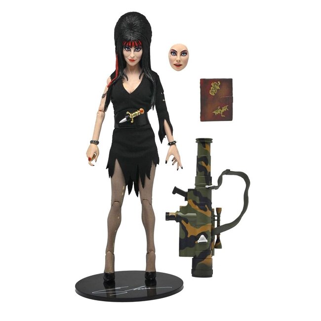 NECA  Elvira: Mistress of the Dark Clothed Action Figure Commando Elvira 20 cm