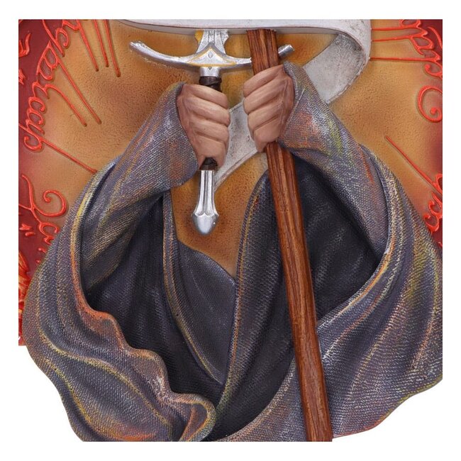 Der Herr der Ringe Wandplakette Du kommst hier nicht vorbei 30 cm