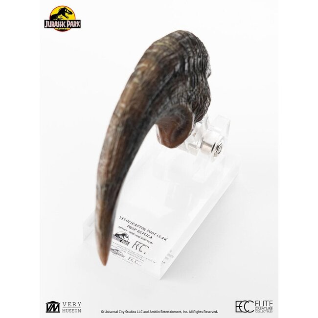 Jurassic Park ECC Elite Creature Line Statue Velociraptor Foot Claw Prop 16 cm