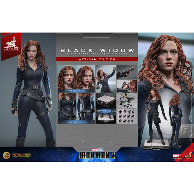 Iron Man 2 Actionfigur 1/6 Black Widow (Special Edition) Artisan Edition Hot Toys 28 cm