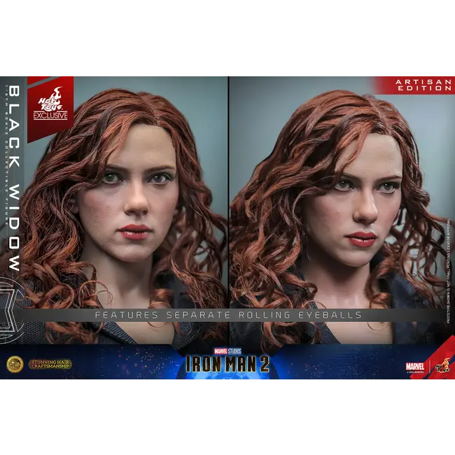 Iron Man 2 Actionfigur 1/6 Black Widow (Special Edition) Artisan Edition Hot Toys Exklusiv 28 cm