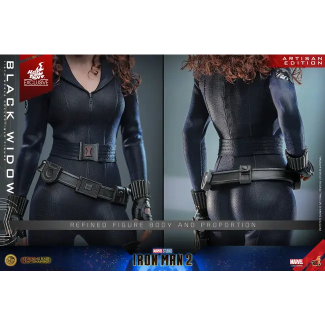 Iron Man 2 Actionfigur 1/6 Black Widow (Special Edition) Artisan Edition Hot Toys Exklusiv 28 cm