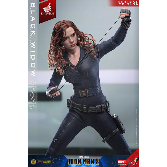 Iron Man 2 Actionfigur 1/6 Black Widow (Special Edition) Artisan Edition Hot Toys Exklusiv 28 cm