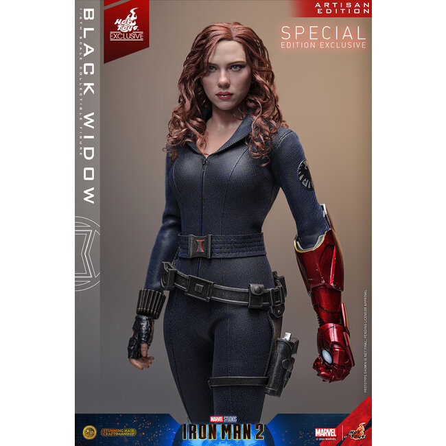 Iron Man 2 Actionfigur 1/6 Black Widow (Special Edition) Artisan Edition Hot Toys Exklusiv 28 cm
