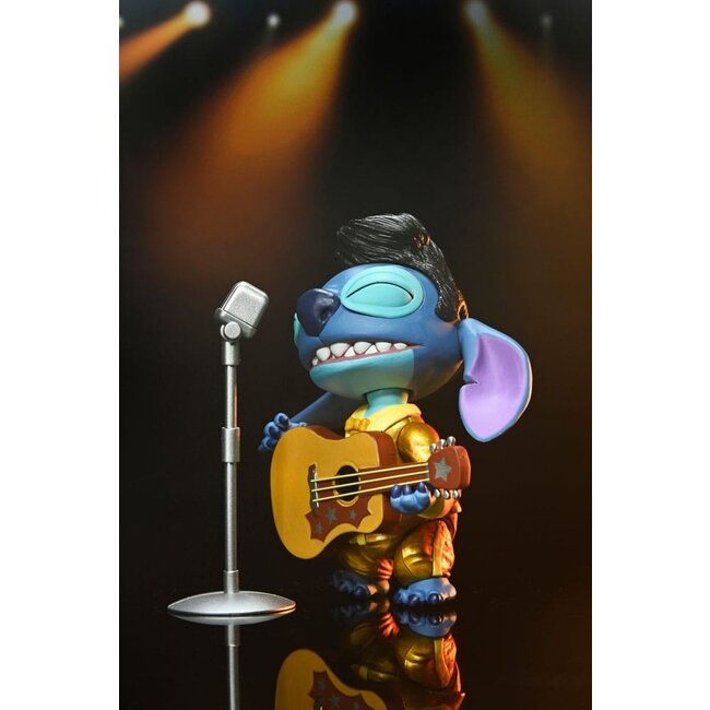 Lilo & Stitch Action Figure Ultimate Gold Suit Elvis Stitch 18 cm