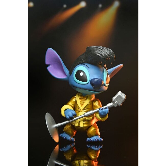 Lilo & Stitch Action Figure Ultimate Gold Suit Elvis Stitch 18 cm