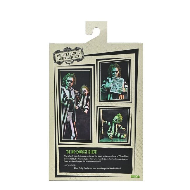 Beetlejuice Beetlejuice Actionfigur im Maßstab 7 Ultimate Striped Suit Beetlejuice, 18 cm
